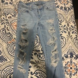 Ripped American Eagle Jeans